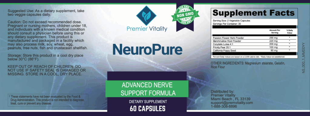 NeuroPure ingredients – natural formula for nerve support"
NeuroPure Reviews 2025